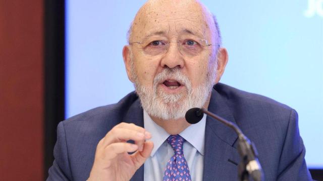 José Félix Tezanos, durante su discurso en la UCM