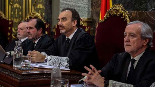 El Tribunal del 'procés', durante la vista, en una imagen de archivo./