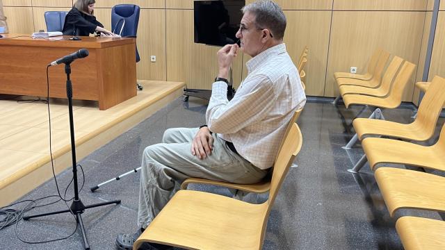 El trabajador condenado en el juicio celebrado en Valencia.