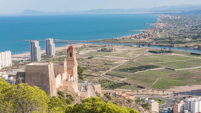 Vista desde el santuario Virgen del Castillo, en Cullera (Valencia). Turisme GVA