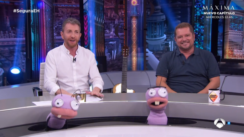 Pablo Motos y El Monaguillo, en 'El Hormiguero'