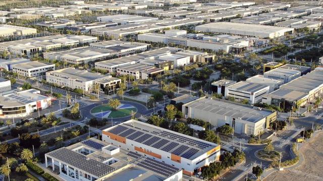 El Parque Empresarial de Elche.
