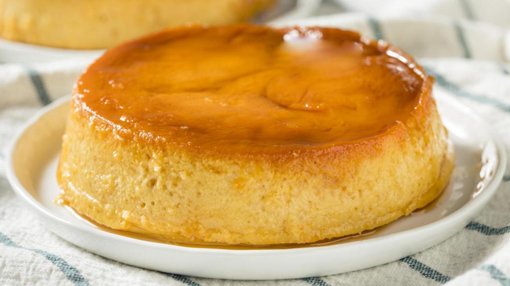 Un flan.