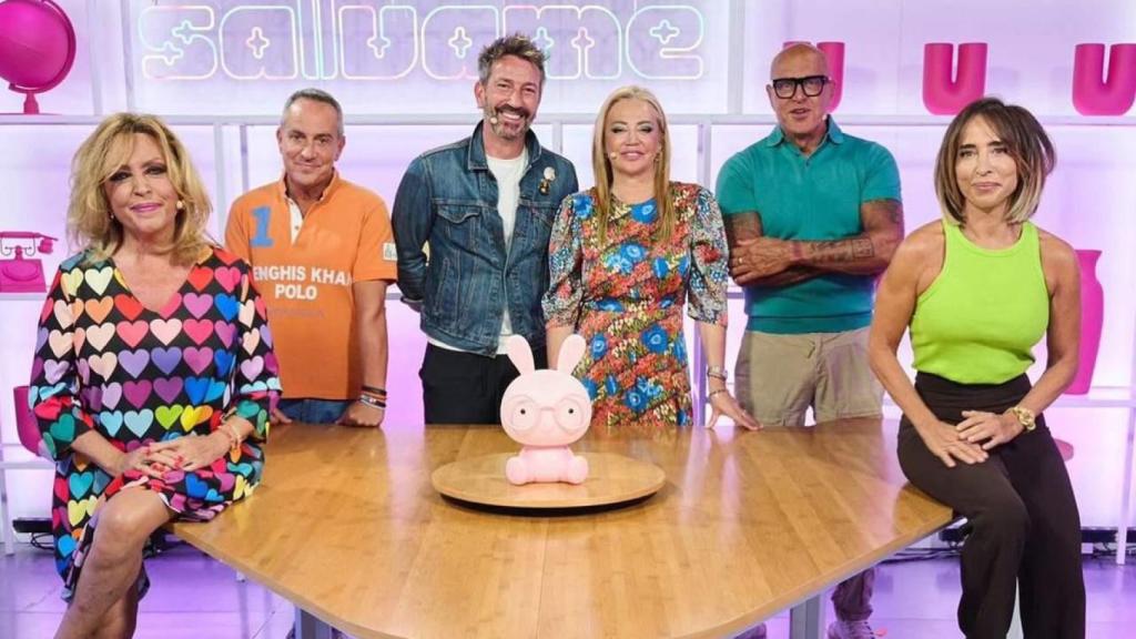Los colaboradores de 'Ni que fuéramos Shhh', el día de su presentación a los medios.