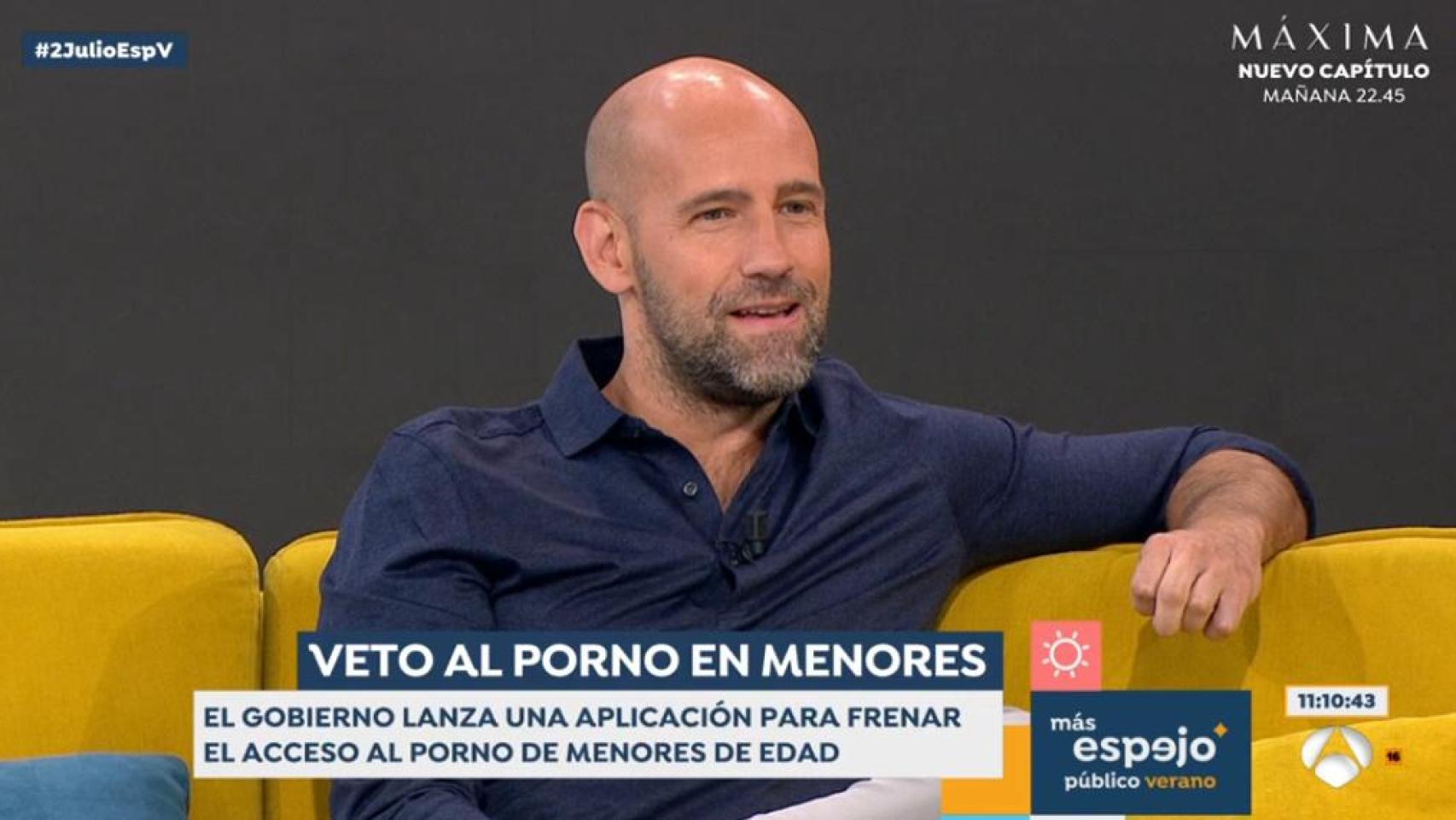 Gonzalo Miró, este martes en 'Espejo Público'.