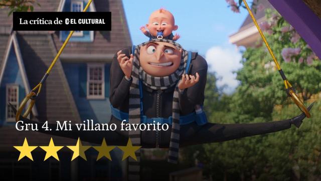 Gru y Gru Jr., en un momento del filme