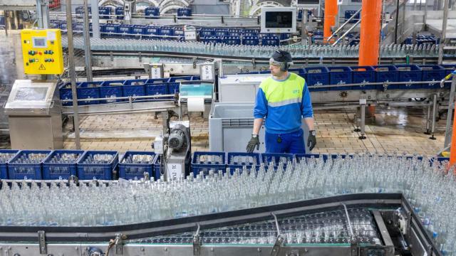 Un trabajador. / Foto: Javier Longobardo.