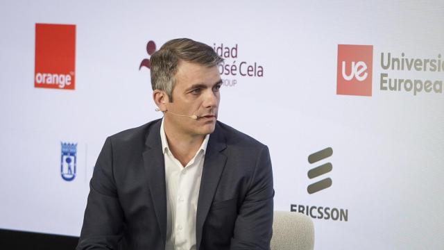 Javier Olveira, director de Ingeniería de Clientes de Masorange durante su intervención en el V Observatorio 5G, organizado por EL ESPAÑOL e Invertia.