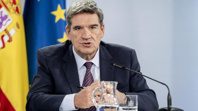 José Luis Escrivá, en la rueda de prensa posterior al Consejo de Ministros de este martes.