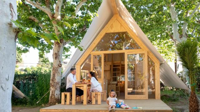 Uno de los bungalós de este complejo en Fuengirola.