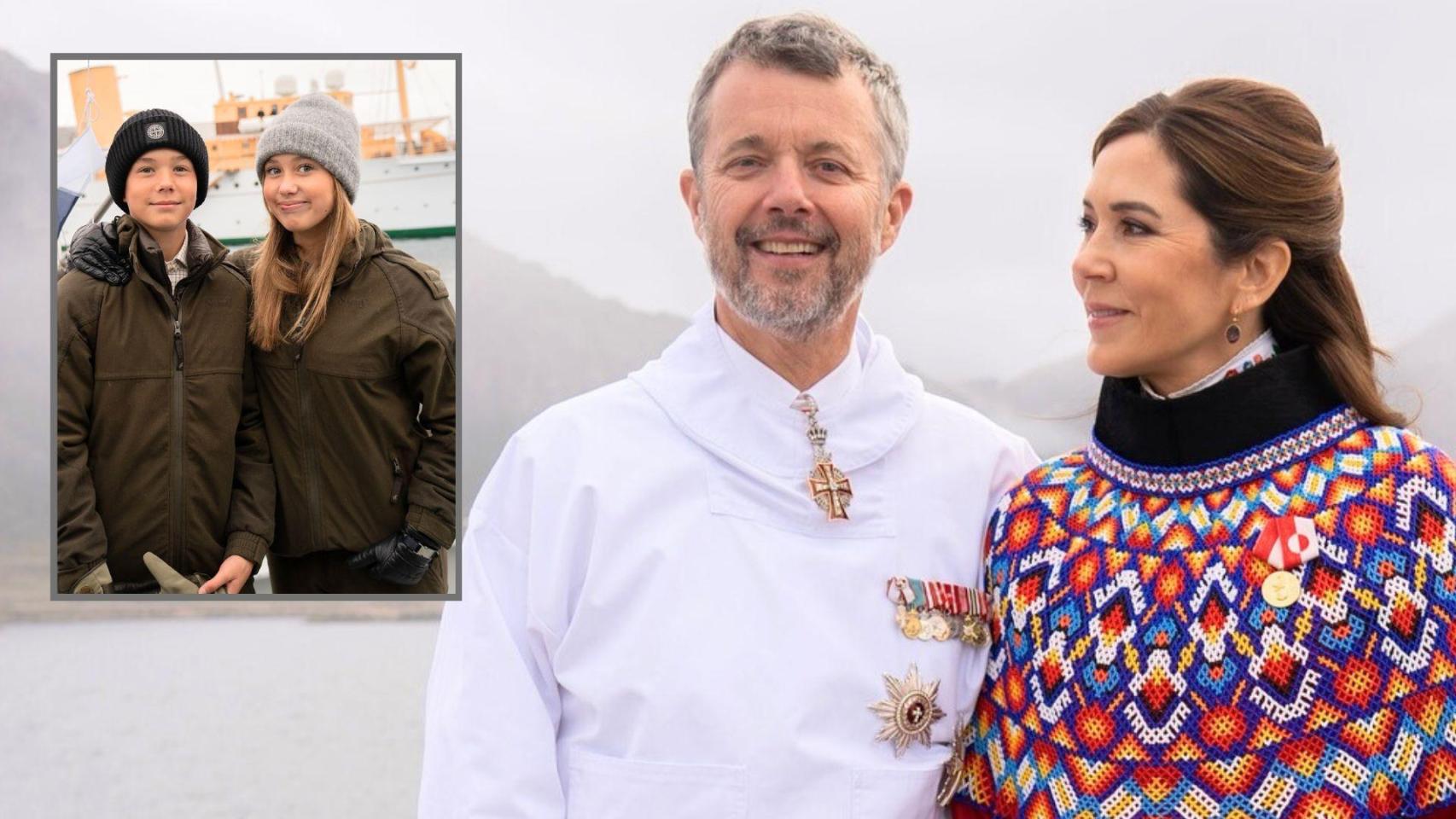 Los Reyes, en un montaje de Magas.