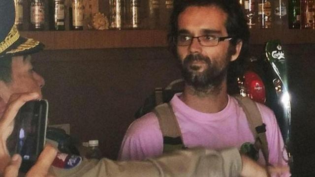 El ecologista español Aejandro González Davidson.