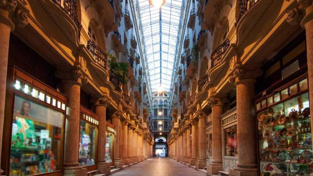 Vista general del Pasaje de Lodares, en Albacente.