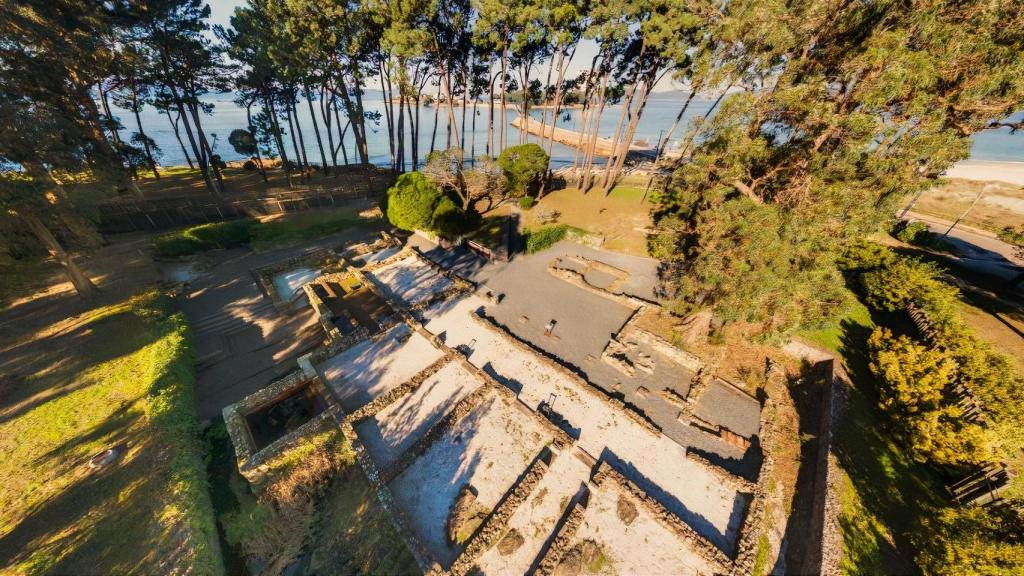 Yacimiento romano de Toralla.