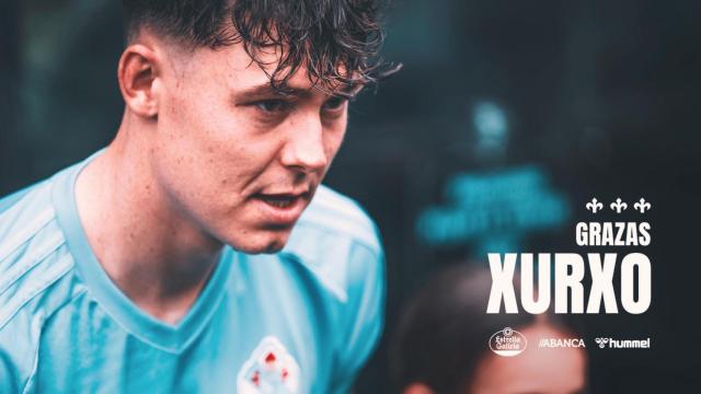 Despedida del Celta a Larsen.