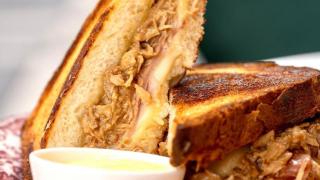 El sandwich que ha ganado el premio a 'Mejor Bocadillo de Navarra 2024'.