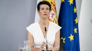 La ministra de Inclusión, Seguridad Social y Migraciones, Elma Saiz.