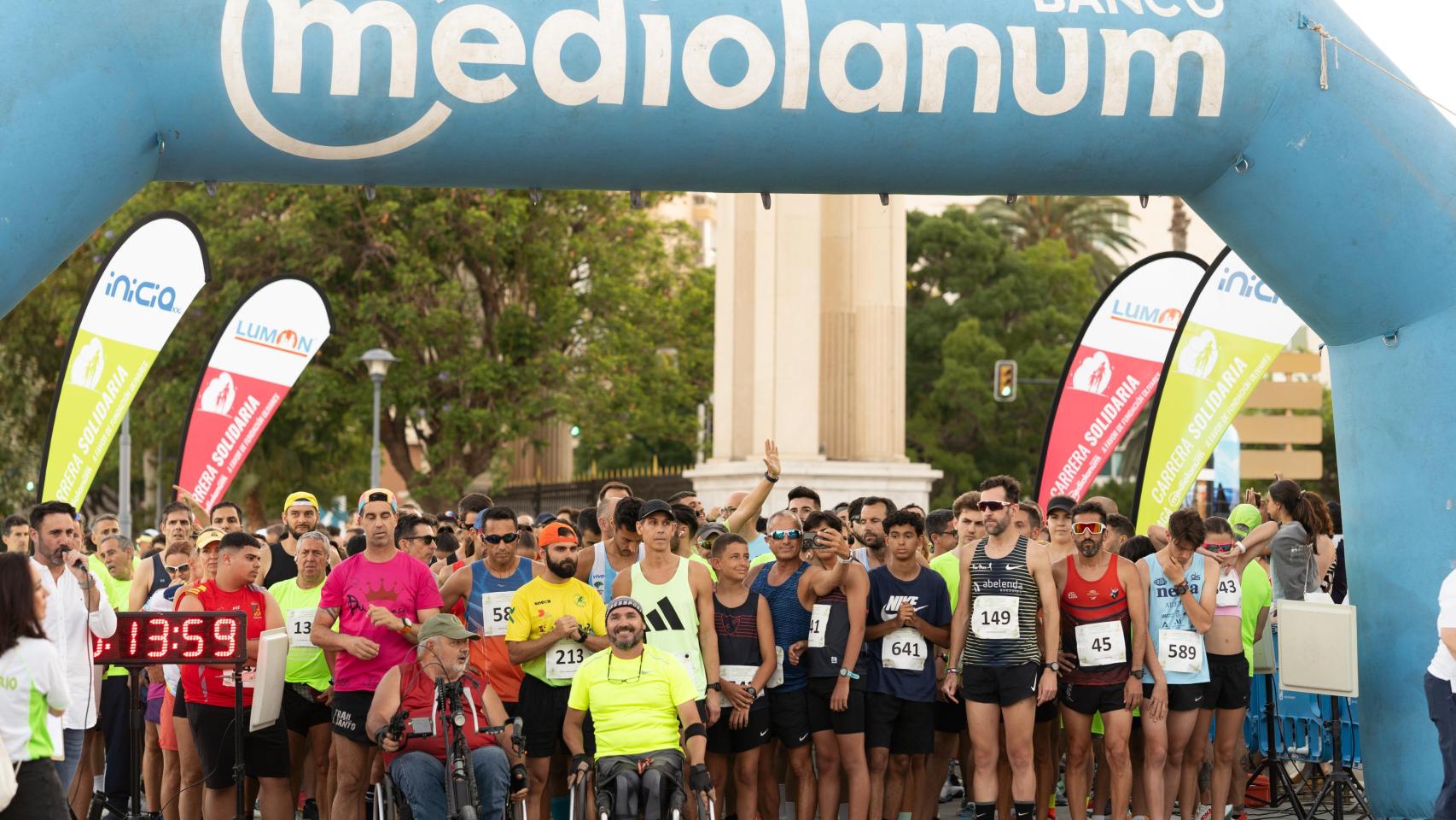 Así fue la carrera solidaria en favor de la Fundación Olivares
