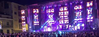 Una verbena en las fiestas de Guijuelo