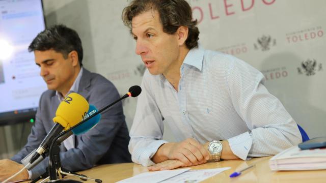 El concejal de Río Tajo, Medio Ambiente y Deportes en el Ayuntamiento de Toledo, Rubén Lozano.