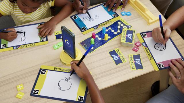El juego de mesa Pictionary con IA.