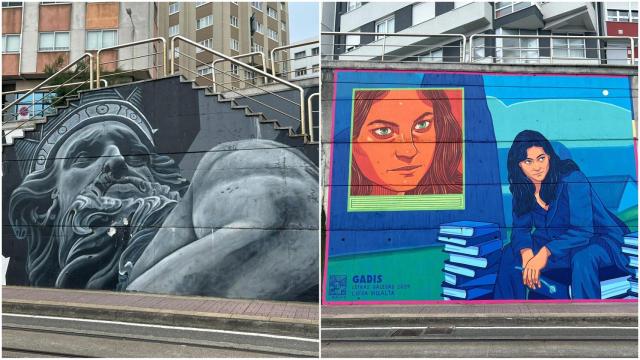 Arte urbano A Coruña.