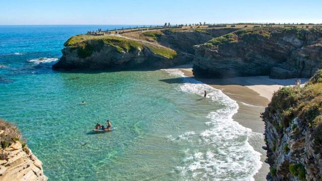 Playa dos Castros, Ribadeo.