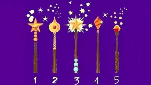 Elige una de entre estas cinco varitas mágicas y comprueba si tienes una vida feliz