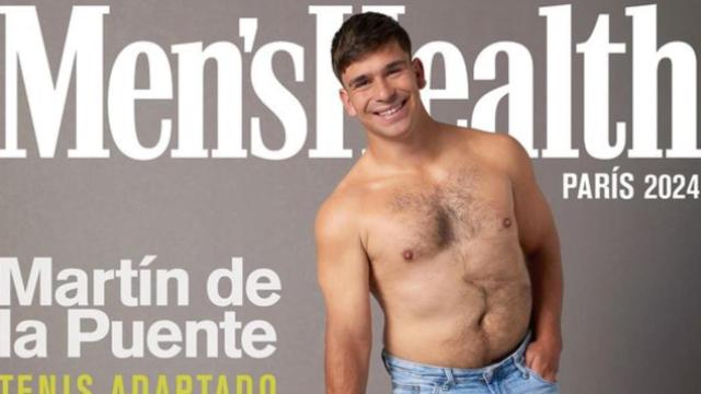 El gallego Martín de la Puente protagoniza una de las portadas olímpicas de Men's Health España