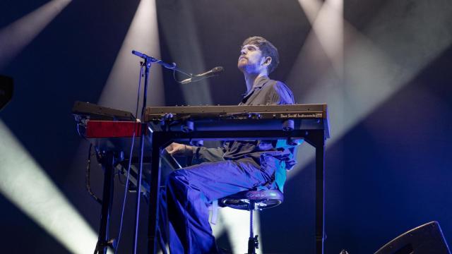James Blake durante su concierto en las Noches del Botánico de Madrid. Foto: Noches del Botánico/ Fer González