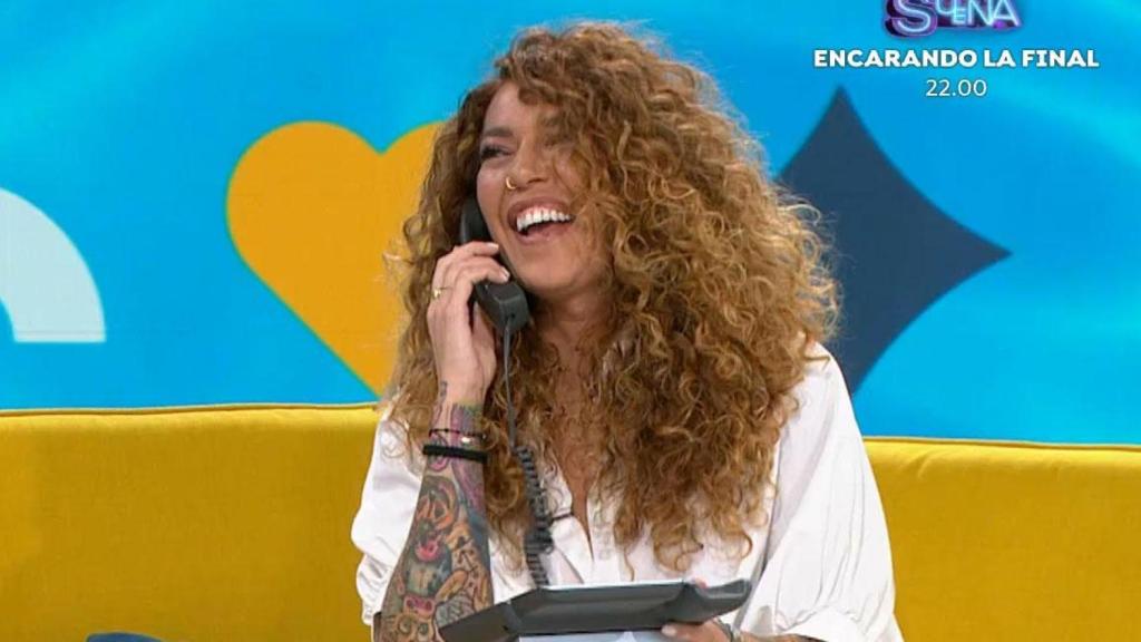 Sofía Cristo recibió una llamada de Bárbara Rey.