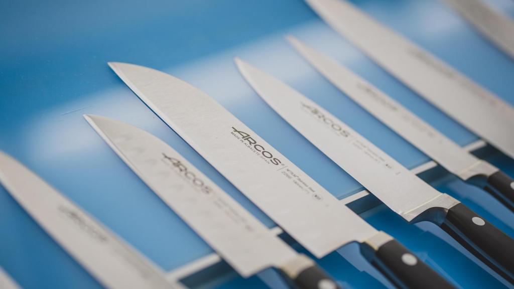 Un cuchillo de Arcos recién acabado.