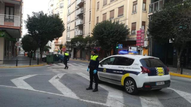 Policía Local de Villena en imagen de archivo.