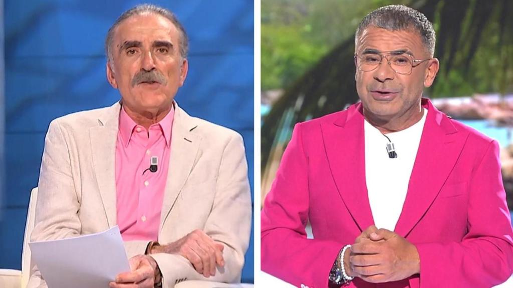 Los presentadores Juan y Medio y Jorge Javier Vázquez