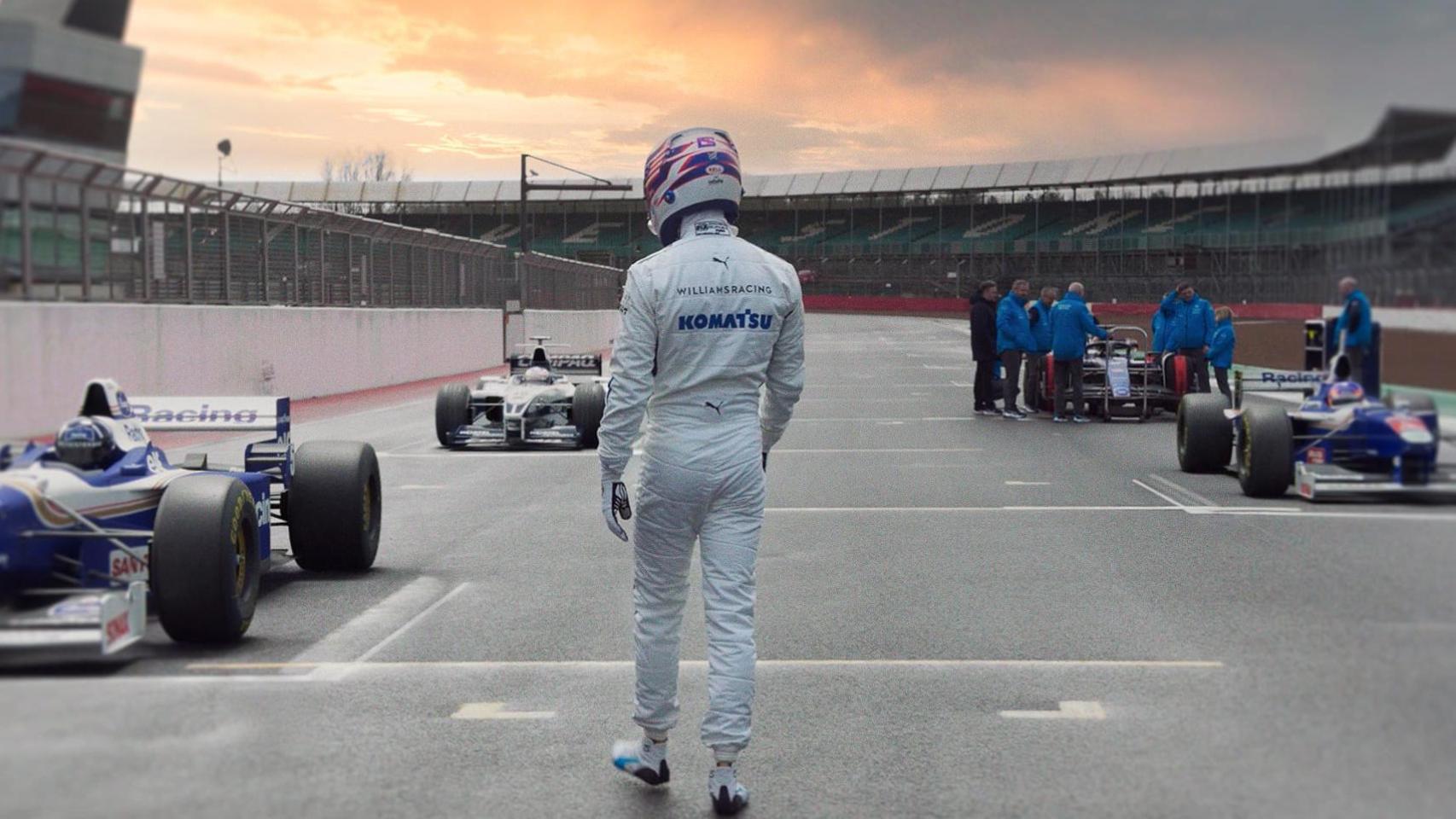 En 'Lap of Legends', el piloto de Logan Sargeant se enfrenta a seis leyendas virtuales de la escudería Williams Racing.