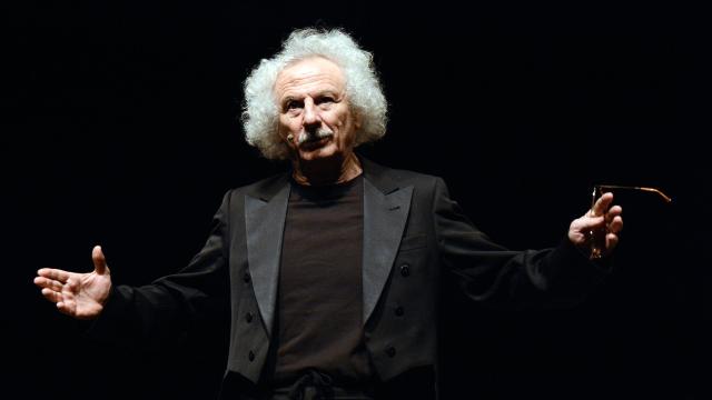 El Brujo en uno de sus célebres monólogos