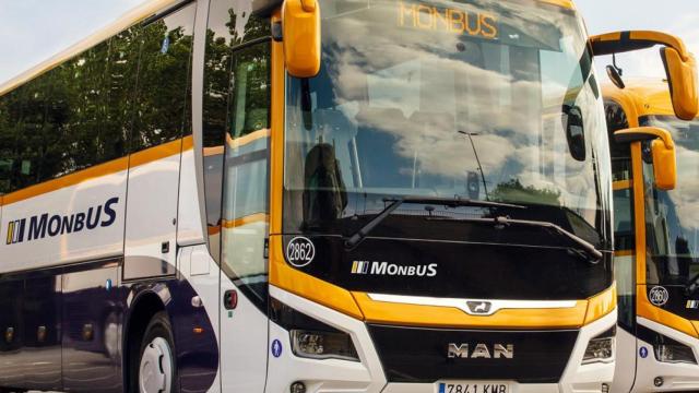 Un autobús interurbano de la provincia de Toledo.
