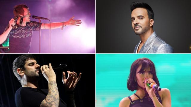 Algunos de los artistas que actuarán en Castrelos este verano.
