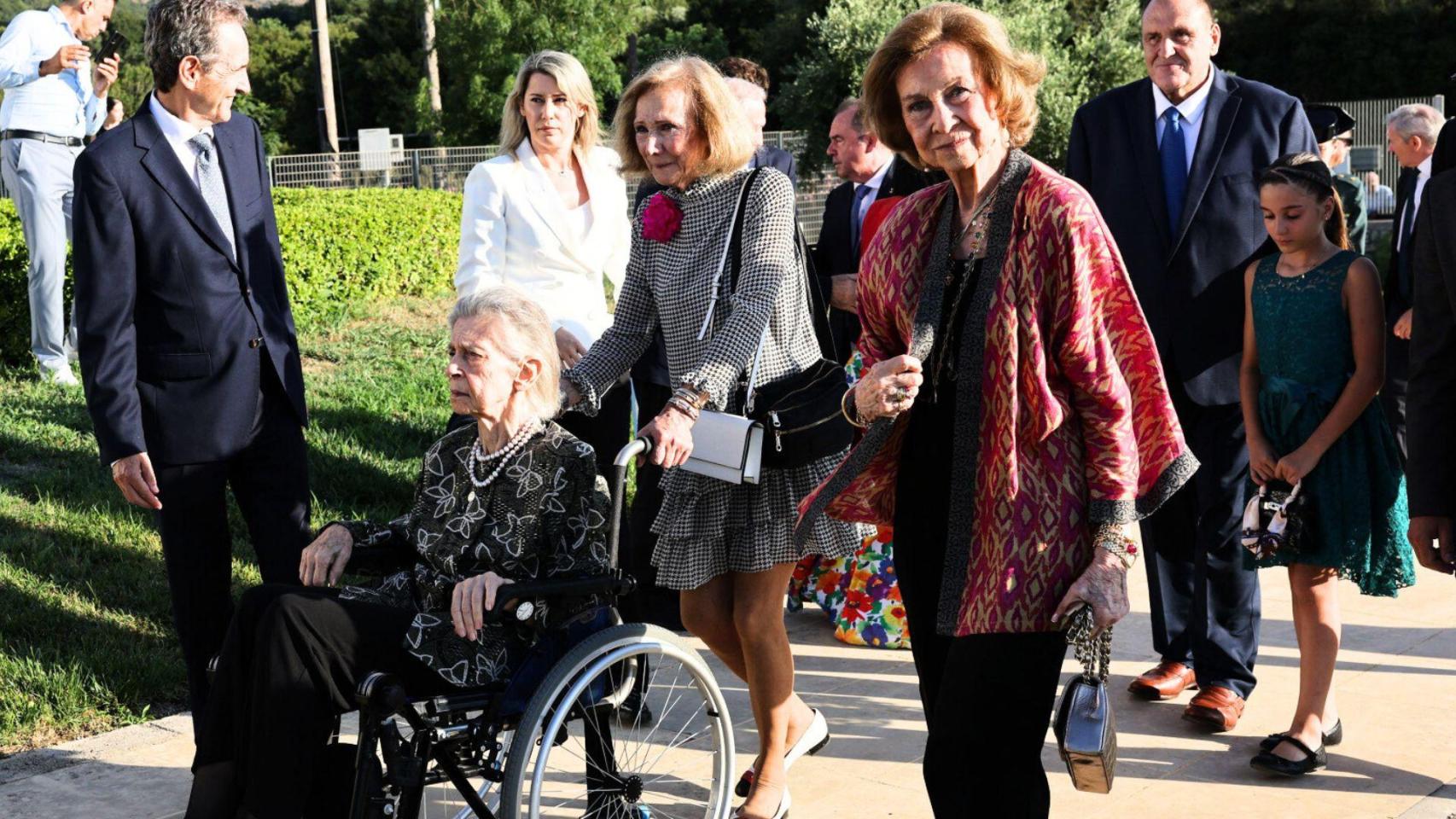 La Emérita y su hermana menor, en Creta.