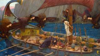 John William Waterhouse: 'Ulises y las sirenas', 1891. National Gallery of Victoria, Melbourne.
