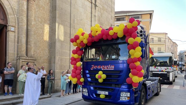 Celebración de San Cristóbal en Guijuelo