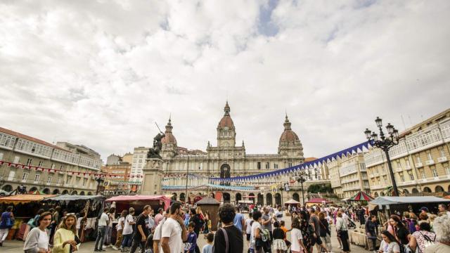 La Feria Medieval de A Coruña coincidirá con días de huelga de basuras: Estas son las fechas