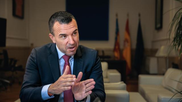 Vicente Mompó, presidente de la Diputación de Valencia.