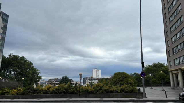 Nubes en A Coruña