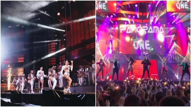 El Combo Dominicano y la orquesta Panorama en imágenes de archivo.