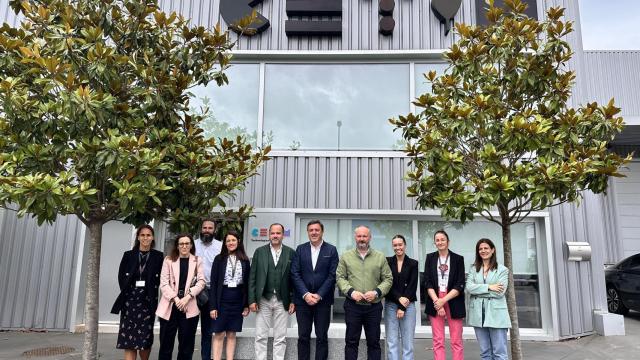 El alcalde de Culleredo y el presidente de la Diputación de A Coruña en el CETIM