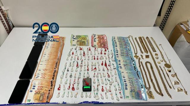 Pruebas incautadas en el domicilio de los detenidos