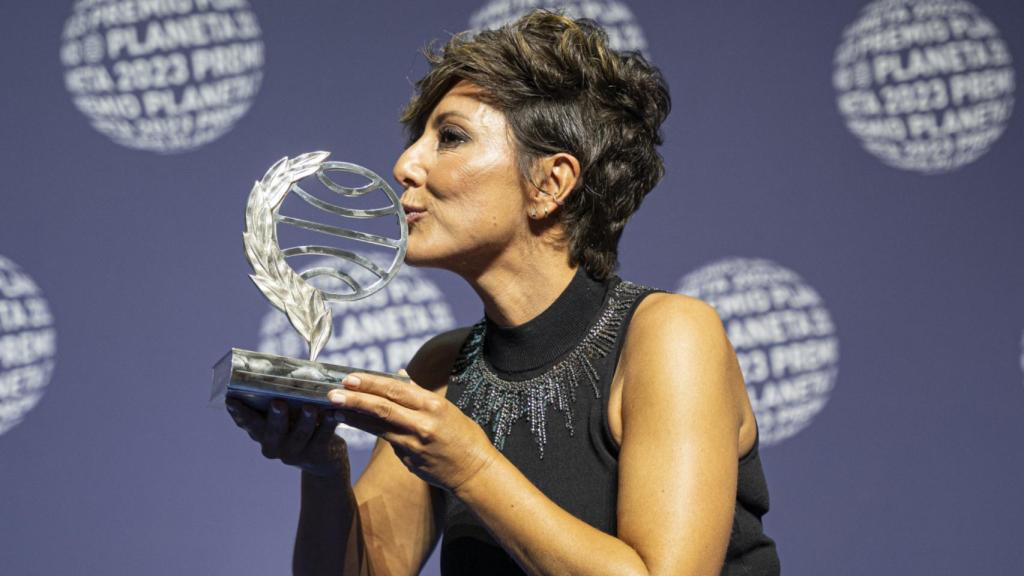 Sonsoles Ónega, en la entrega de los Premios Planeta el pasado 15 de octubre.