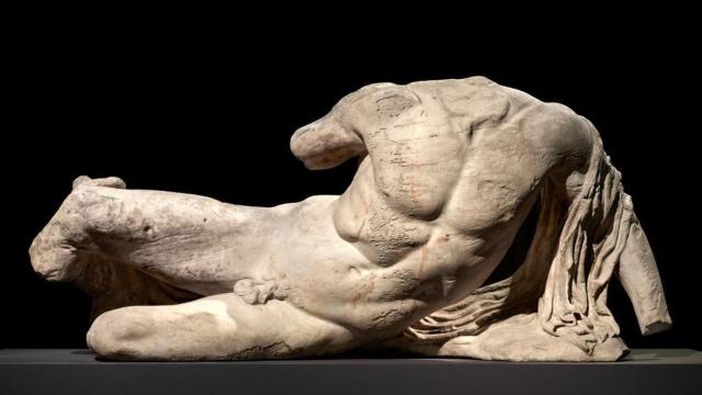 Escultura de Ilissos del Partenón. Museo Británico, Londres
