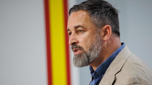 El presidente de VOX, Santiago Abascal.